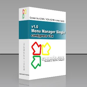 Admin/NonAdmin Menu Manager Single